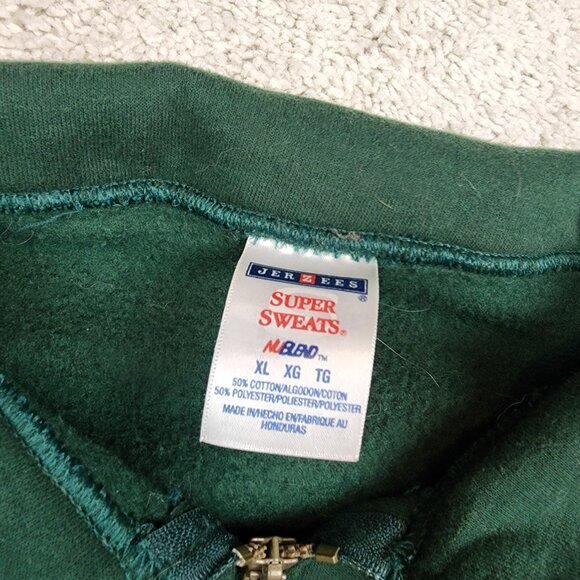 Vintage Y2K Krispy Kreme Doughnuts Promo Sweatshirt Size XL Staff Pullover Zip - Picture 5 of 7